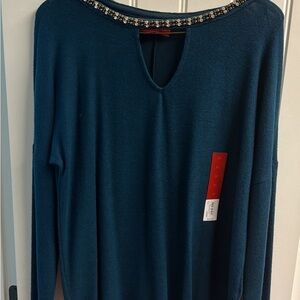 NWT Kohl's Deep Blue Sweater size medium